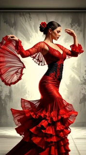Diamond Painting Flamenco